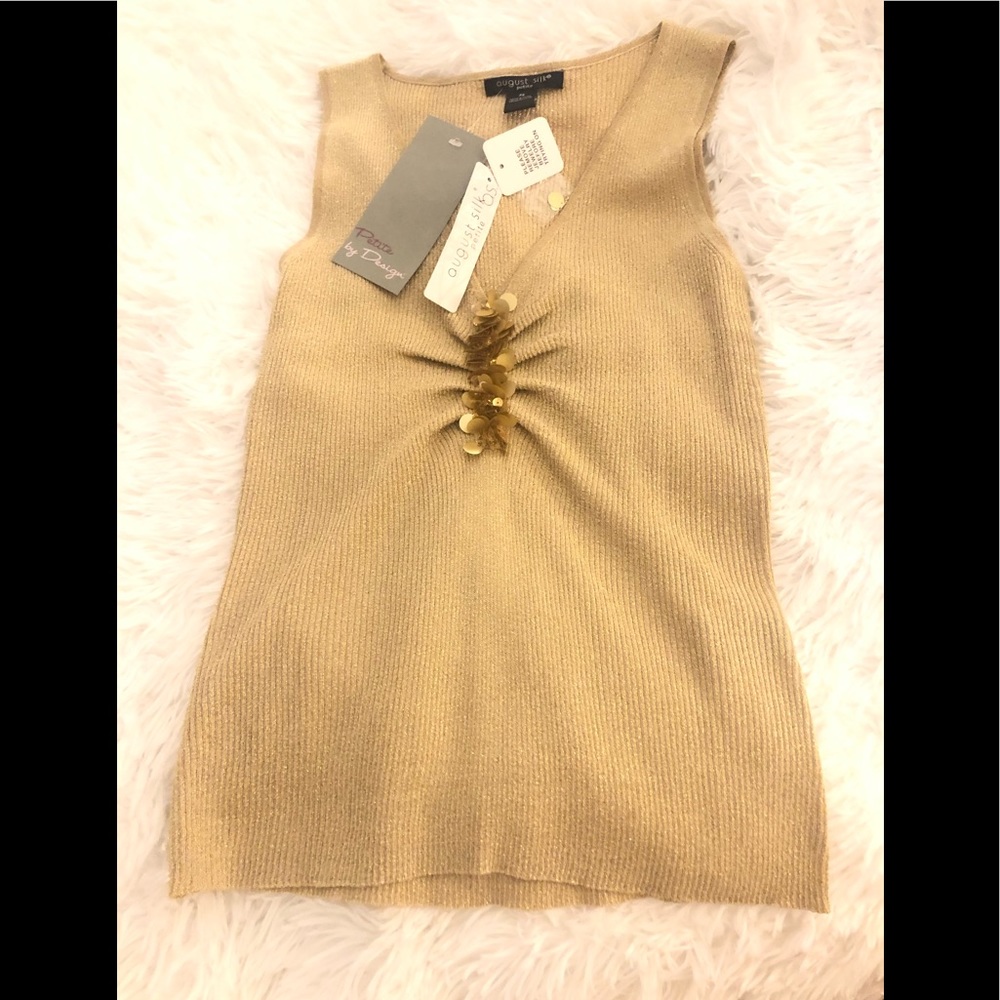Gold tank by August silk